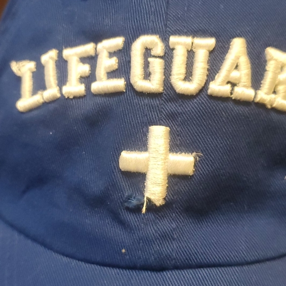 LIFEGUARD Blue baseball cap - Picture 2 of 5